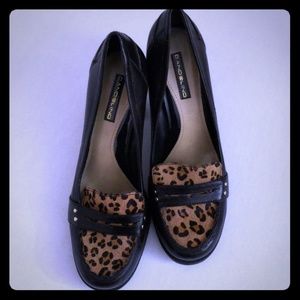 Bandolino faux animal print leather shoes